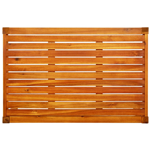 Gartentisch 85x57x29 cm Massivholz Akazie