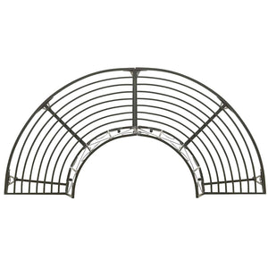 Baumbank Halbrund 160 cm Stahl