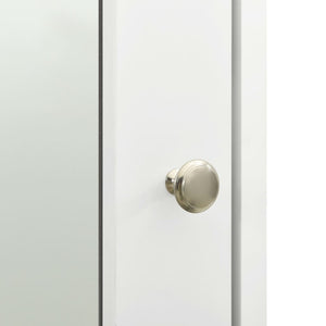 Bad Spiegelschrank Weiß 66x63 cm