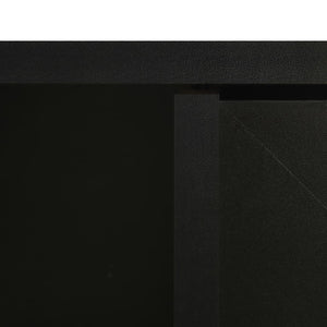 Schwarzer Bad Spiegelschrank 66 cm