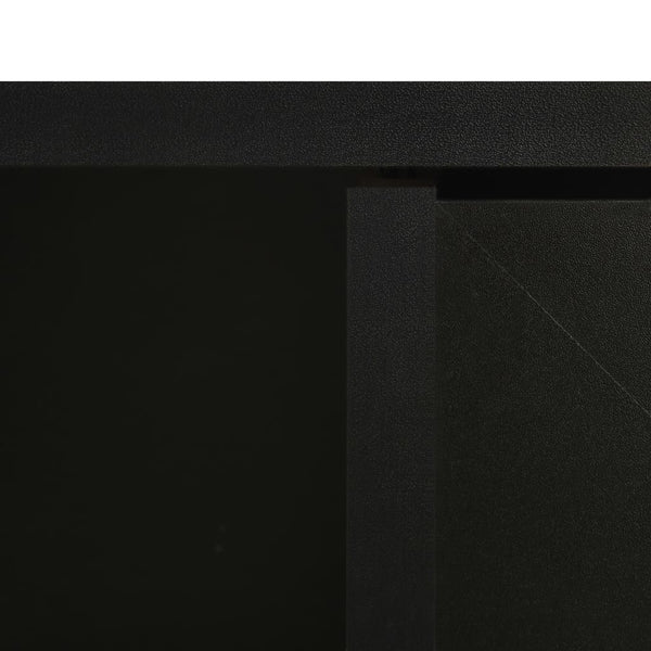 Schwarzer Bad Spiegelschrank 66 cm