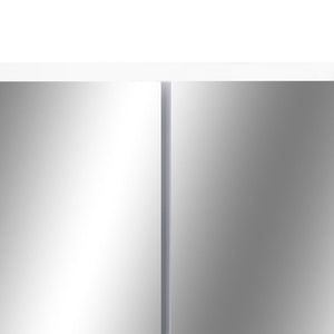 LED Bad Spiegelschrank Weiß 80x60 cm