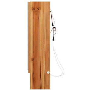 LED Spiegelschrank Eiche 80cm Bad