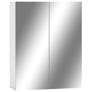 Bad Spiegelschrank Weiß 60 cm