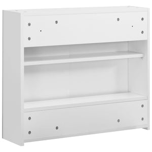 Bad Spiegelschrank Weiß 80 cm