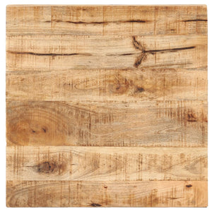 Quadratischer Bistrotisch 50x50 cm Mangoholz