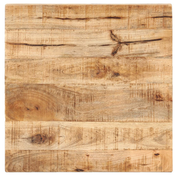Quadratischer Bistrotisch 50x50 cm Mangoholz