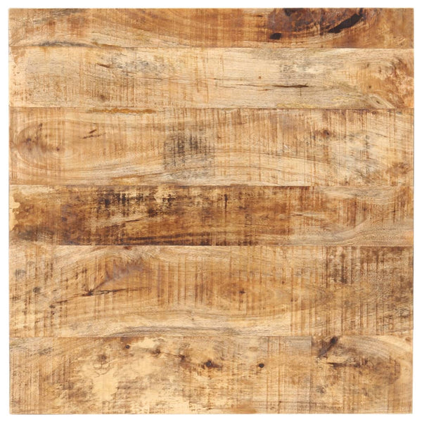 Quadratischer Bistrotisch aus Mangoholz, 60x60 cm