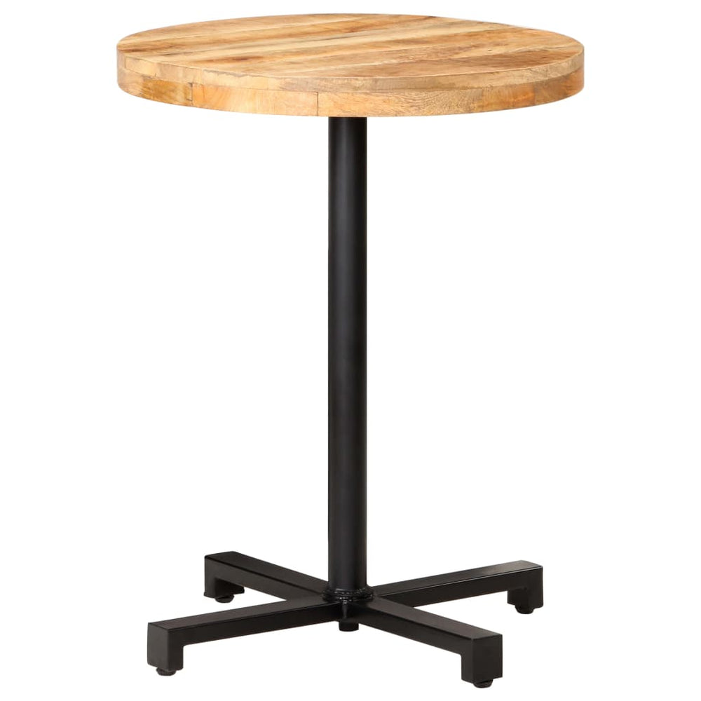 Bistrotisch aus Mangoholz, Ø60 cm