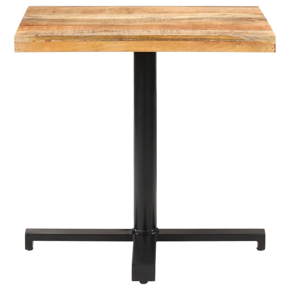 Quadratischer Bistrotisch, 80x80 cm, Mango