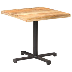 Quadratischer Bistrotisch, 80x80 cm, Mango