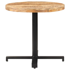 Runder Bistrotisch Ø80cm Mango Massivholz
