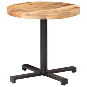 Runder Bistrotisch Ø80cm Mango Massivholz