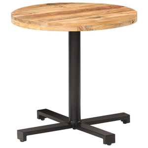 Runder Bistrotisch Ø80cm Mango Massivholz