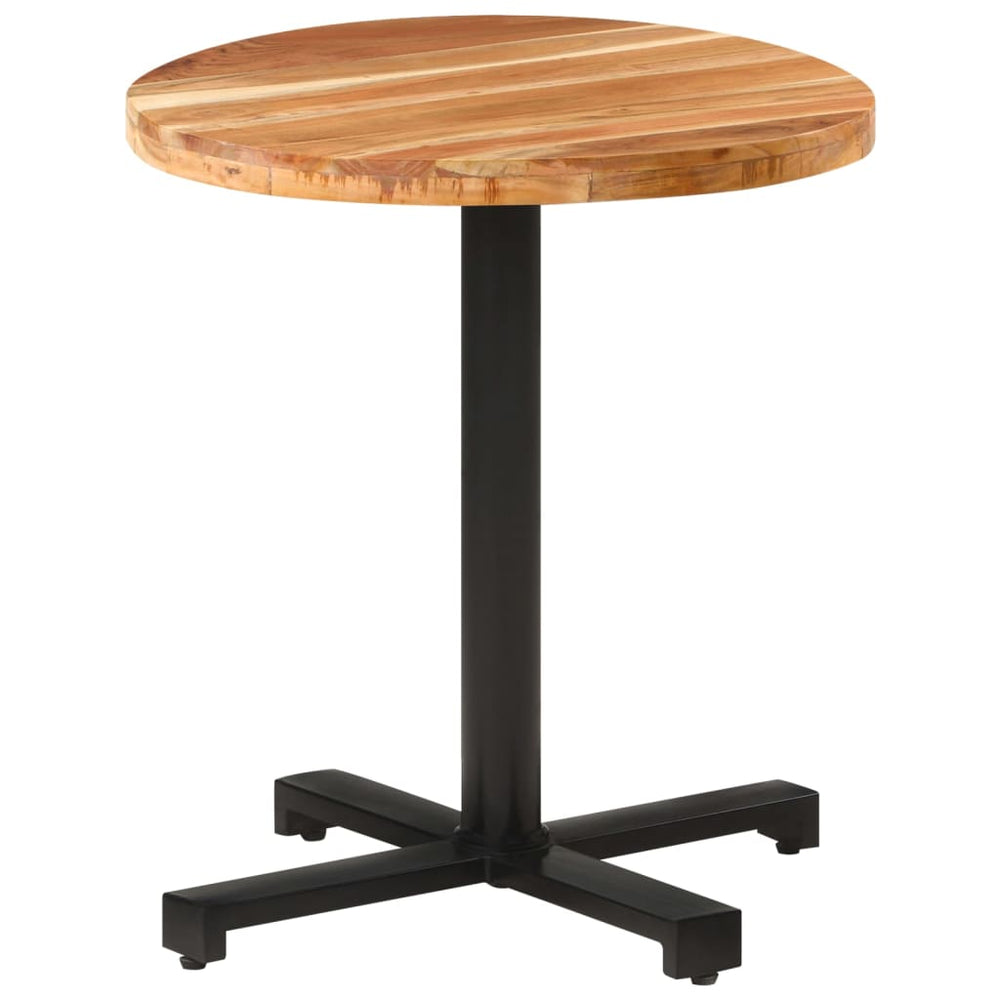 Akazie Bistrotisch Rund Ø70cm