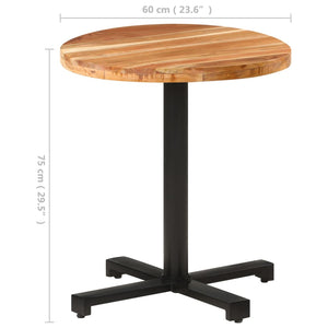 Akazie Bistrotisch Rund Ø70cm