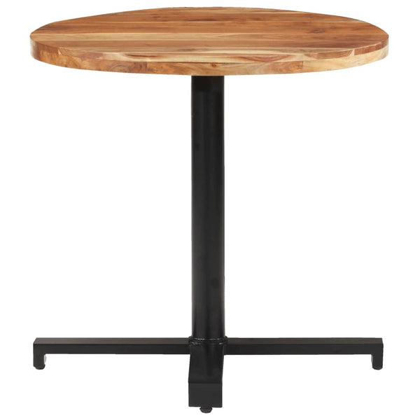 Bistrotisch Akazie Massivholz Ø80 cm