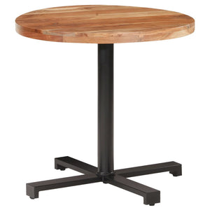 Bistrotisch Akazie Massivholz Ø80 cm