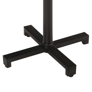 Quadratischer Bistrotisch Altholz 50x50 cm