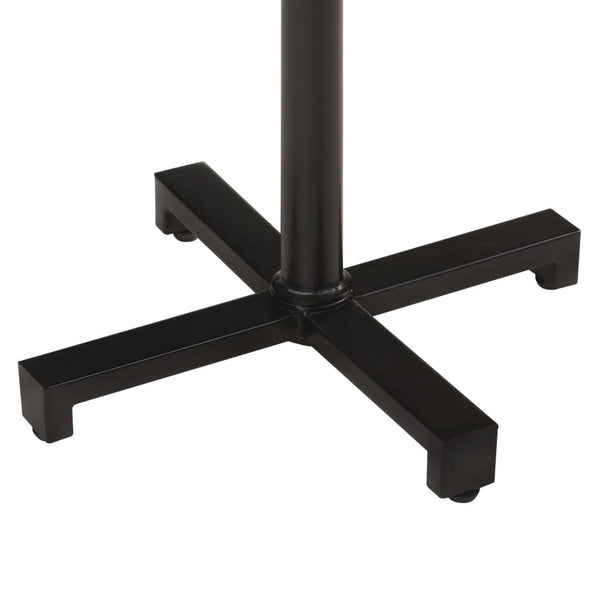 Quadratischer Bistrotisch Altholz 50x50 cm