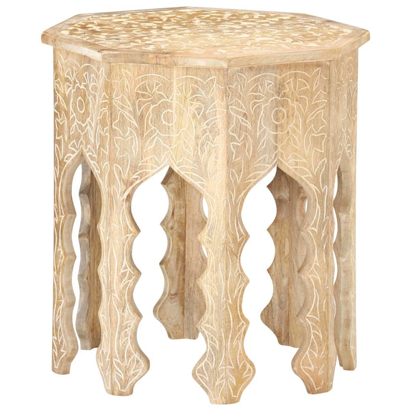 Beistelltisch Mango Massivholz Ø48 cm