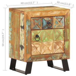 Nachttisch Altholz 40x30x50 cm