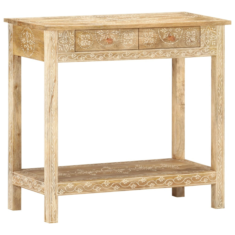 Konsolentisch Mango Massivholz 80 cm