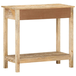 vidaXL Console 80x35x74 cm Bois de manguier massif