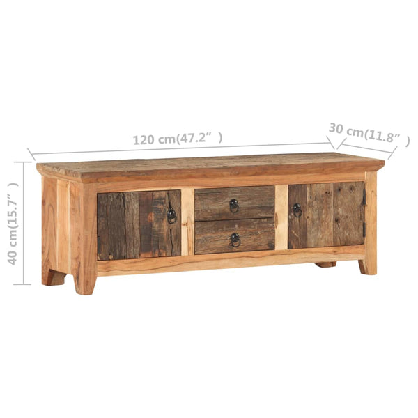 TV-Schrank Akazie & Altholz 120 cm