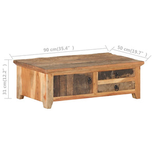 Couchtisch Altholz 90x50 cm