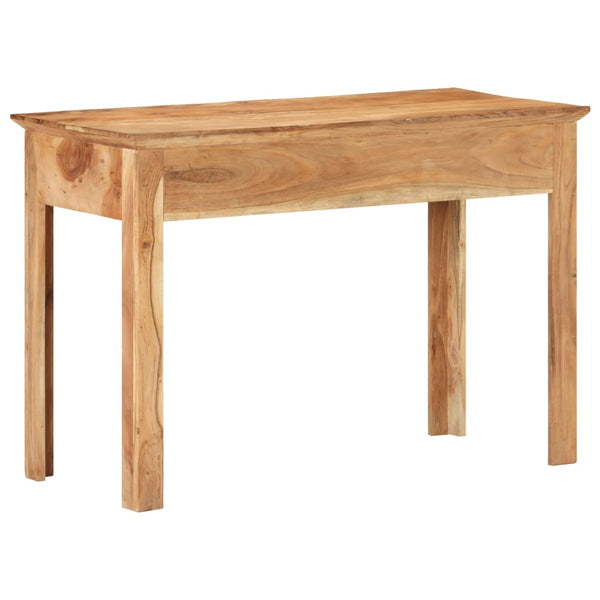 Schreibtisch aus recyceltem Massivholz 110x50 cm