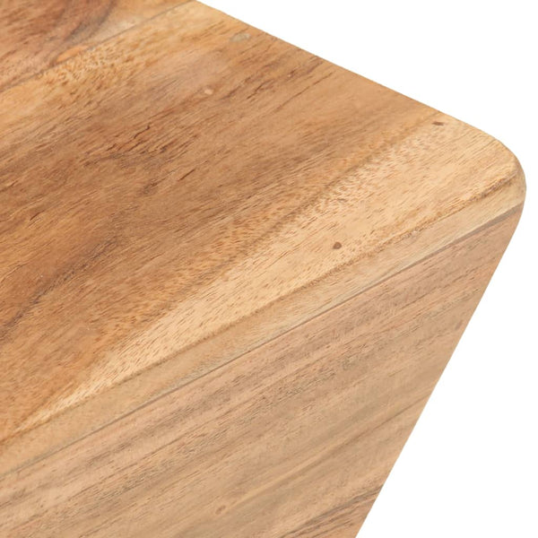 Massivholz Couchtisch Akazie 66x66 cm