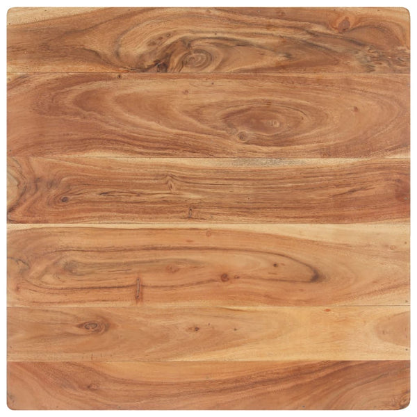 Massivholz Couchtisch Akazie 66x66 cm