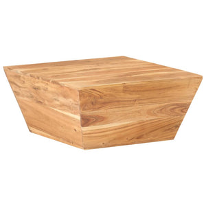 Massivholz Couchtisch Akazie 66x66 cm