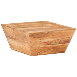 Massivholz Couchtisch Akazie 66x66 cm