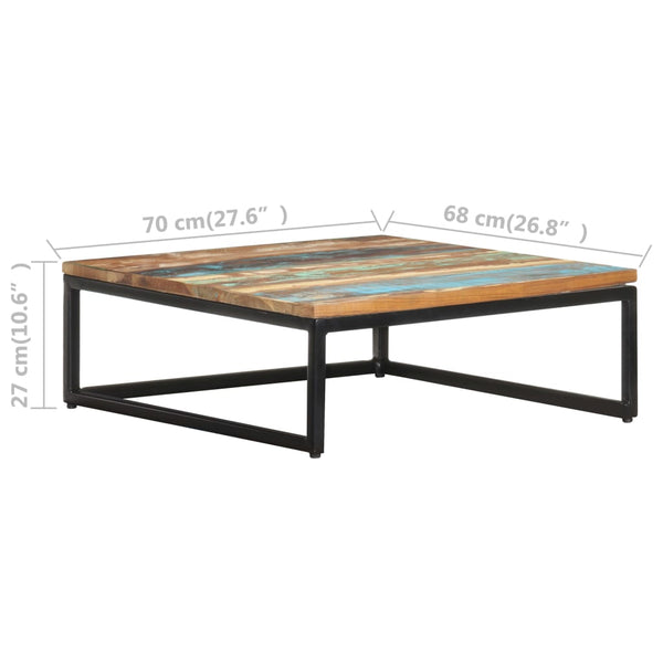 Satztische 2er Set Altholz