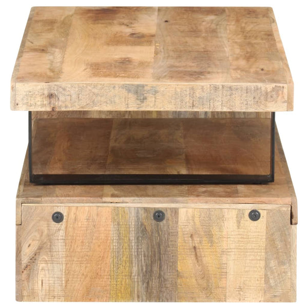 2er Couchtisch Set Mango Massivholz