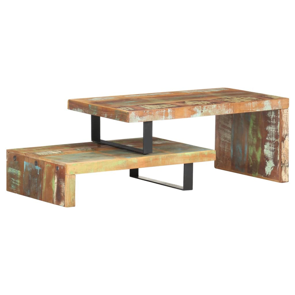 2-teiliges Couchtisch Set Altholz