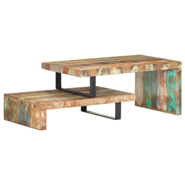 2-teiliges Couchtisch Set Altholz