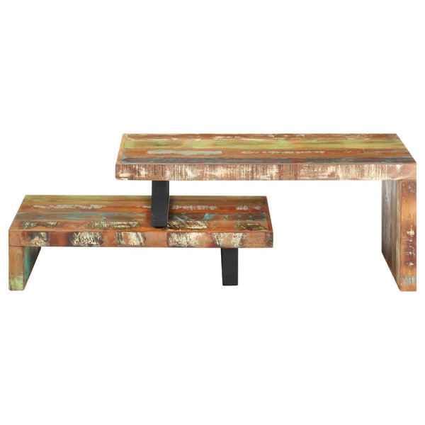 2-teiliges Couchtisch Set Altholz
