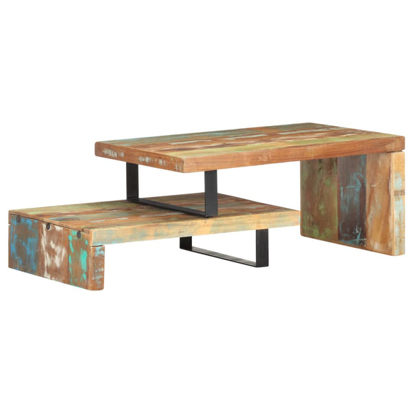 2-teiliges Couchtisch Set Altholz