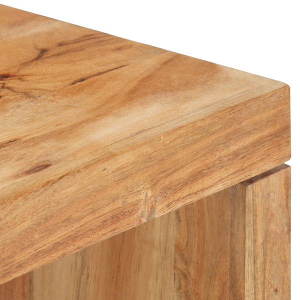 2er Couchtisch Set Akazie Massivholz