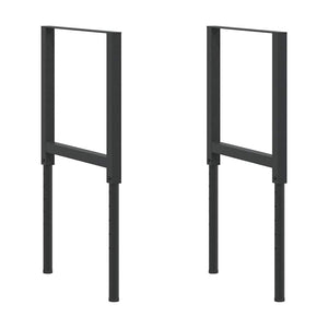 Werkbankgestell Verstellbar 2 Stk. Metall 55x(69-95,5) cm