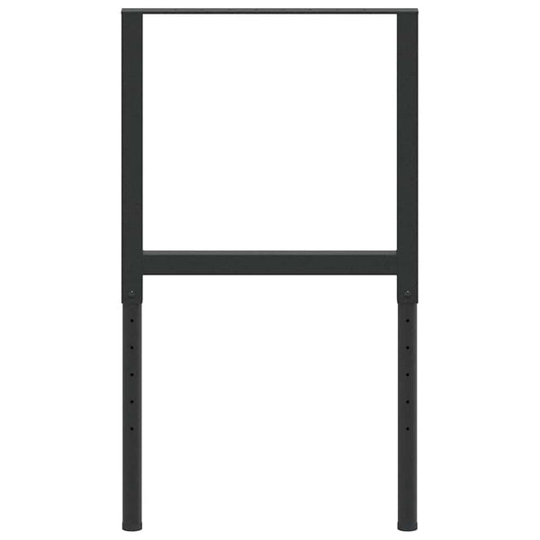Werkbankgestell Verstellbar 2 Stk. Metall 55x(69-95,5) cm