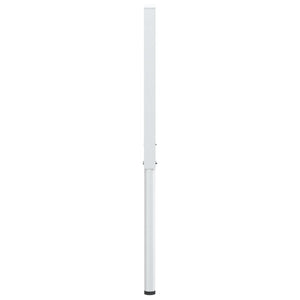 Werkbankgestell Verstellbar 2 Stk. Metall 55x(69-95,5) cm Grau