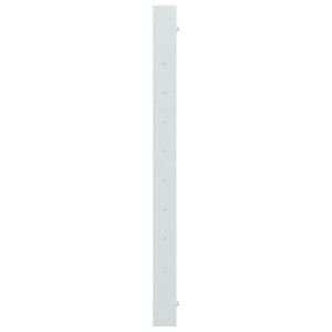 Werkbankgestell Verstellbar 2 Stk. Metall 55x(69-95,5) cm Grau