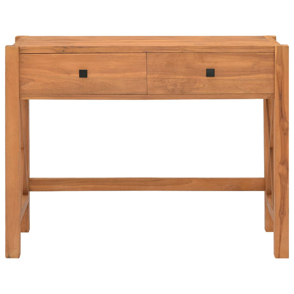 Teak Schreibtisch mit 2 Schubladen