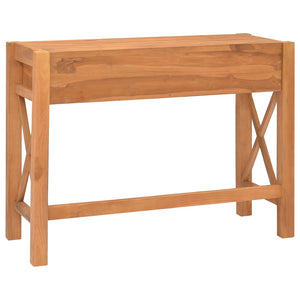 Teak Schreibtisch mit 2 Schubladen