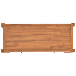 Teak Schreibtisch mit 2 Schubladen