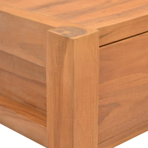 Teak Schreibtisch mit 2 Schubladen